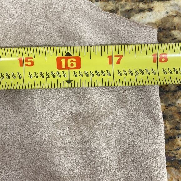 BCBG MaxAzria Brent Sleeveless Faux Suede Rodeo Vest with Tie Front size XXS - Picture 7 of 8